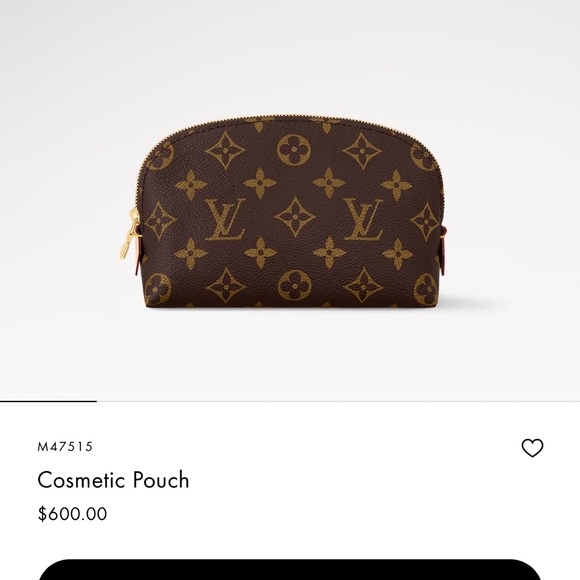 Louis Vuitton Brown Monogram cosmetics pouch - Picture 9 of 10